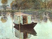 Claude Monet The Studio Boat oil painting